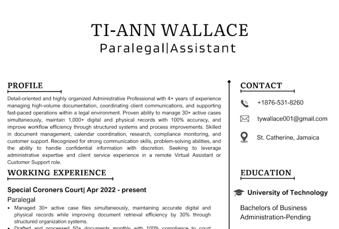 write ats friendly resume